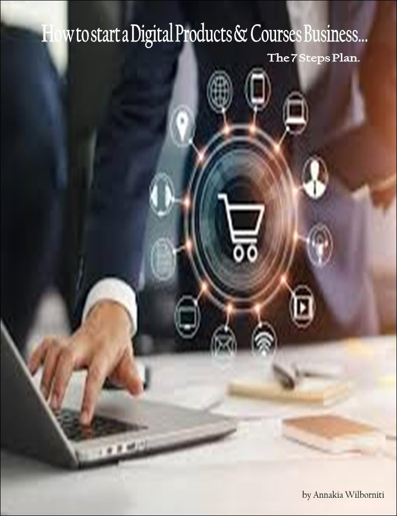 How to start a Digital Products and Courses Business....
The 7 Steps Plan.